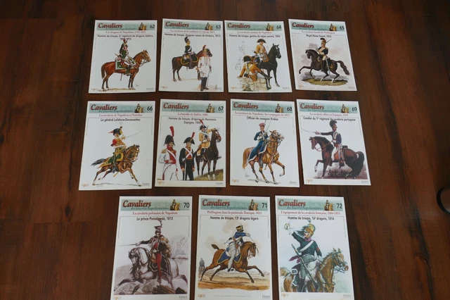 FASCICULES SOLDATS DES guerres Napoléoniennes N°25 a 40, 1er Empire EUR