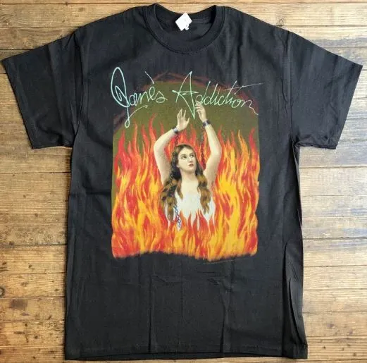 Vtg Jane's Addiction 1989 Ritual De Lo Habitual Tour T-Shirt Double Sides TR1378