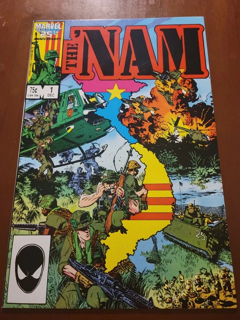Marvel The 'Nam #1 copper age comic books 1986 Vietnam War NM- 9.2