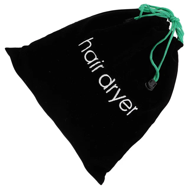 3 Pc Sac De Rangement Cas Sèche-cheveux À Cordon Pour Femme Voyage Masse