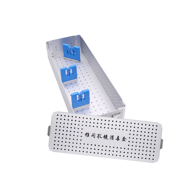 Autoclavable alloy Sterilization Tray Case Box  - Intervertebral foramenoscopic