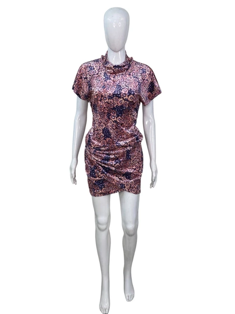 Jupe Isabel Marant à Volants Violet - Taille XS - Occasion Très Bon état - Mini-jupe Style Bohème
