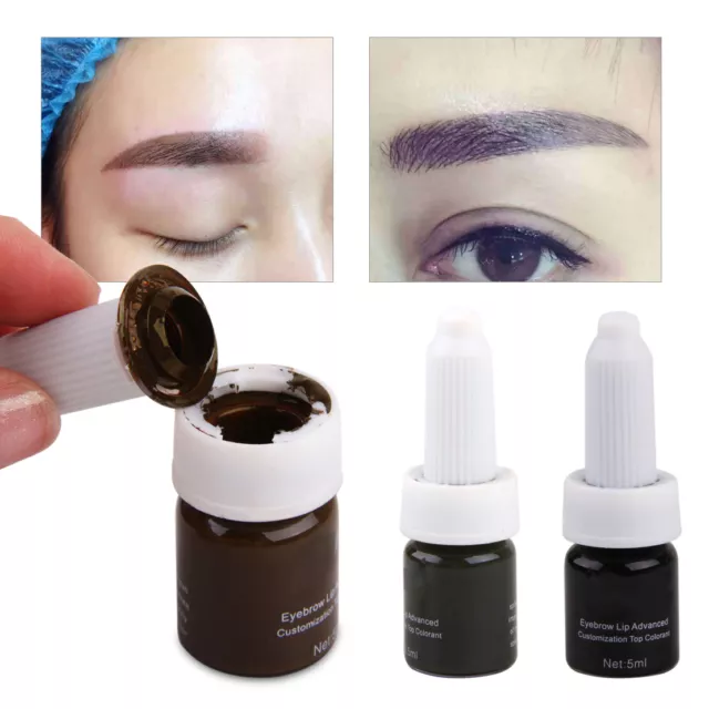 5ml Permanent Micro Pigment Tattoofarbe Tätowierfarbe Makeup Tattoo Ink d