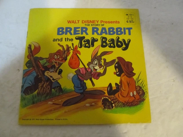 THE STORY OF Brer Rabbit and the Tar Baby Booklet Book Golden Press £15 ...