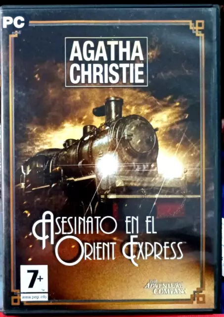 AGATHA CHRISTIE ASESINATO EN EL ORIENT EXPRESS PC Juego  Edición Micromania nº59