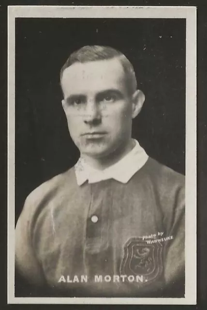 Thomson (Dc) - Berühmte Britische Fussballer (Schottisch) 1921 - #23 - Rangers - Morton