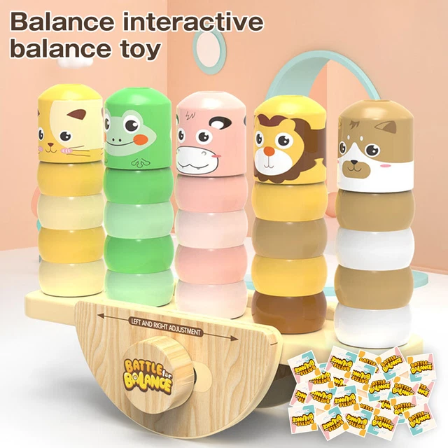 Animal Balance Toys Educational Stacking Blocks Toys Interactive Stacking maGKW