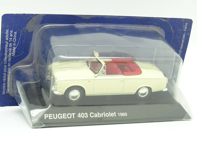 Verem 1:43 Peugeot 403 Cabriolet Ref 314 (Gebraucht) in Chiasso für CHF