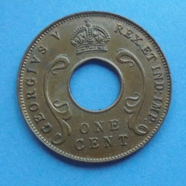 East Africa, 1930 One Cent, as shown.