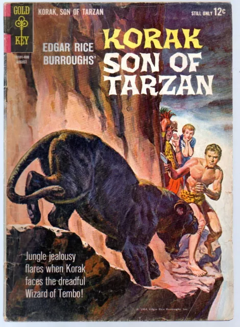 Korak Son of Tarzan 4     Gold Key 1964