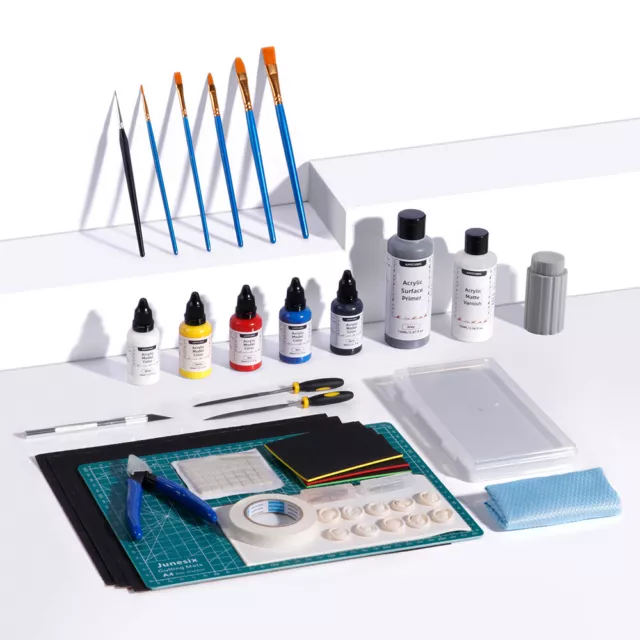 ANYCUBIC 3D Printing Painting Kit for 3D Models Coloring Tools Eco-friendly