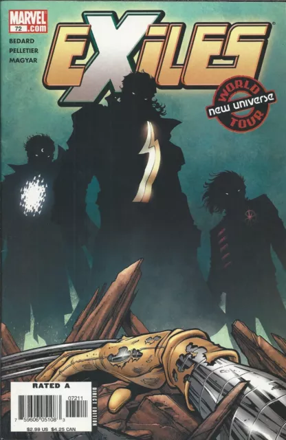 Exiles Comic 72 Cover A First Print 2006 Tony Bedard Paul Pelletier Magyar .