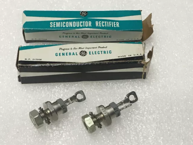 2 General Electric Semiconductor Silicone Controlled Rectifier 2N690