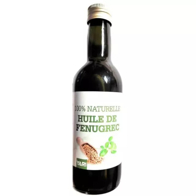 Huile de Fenugrec 100 % naturelle pour le corps et les cheveux 250 ml