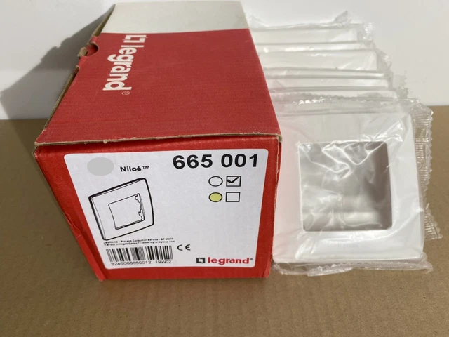 Interrupteur Poussoir Legrand NILOE - Simple Ou Double Commande - Pour Installation électrique Moderne