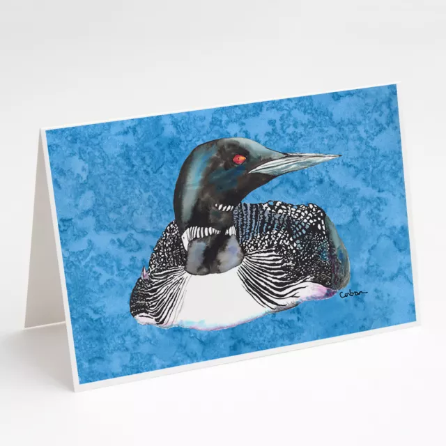 Loon Greeting Cards and Envelopes Pack of 8 8717GCA7P