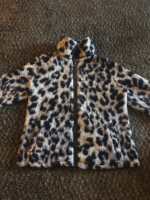 MEMBERS MARK WOMEN’S Cozy Sherpa Cheetah Print Jacket Size M $4.81