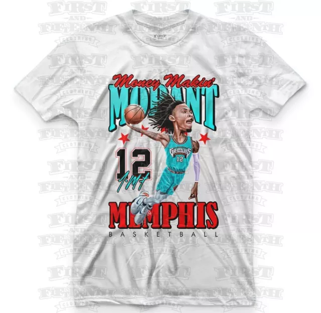 📢Ja Morant #12 Memphis Grizzlies Vancouver Jersey