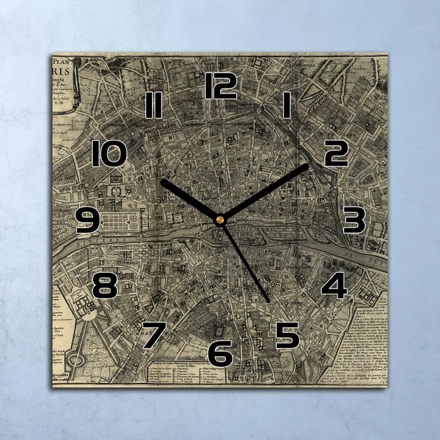 ANCIENNE HORLOGE SILVOZ Paris Laiton Vintage EUR 9,99 - FR