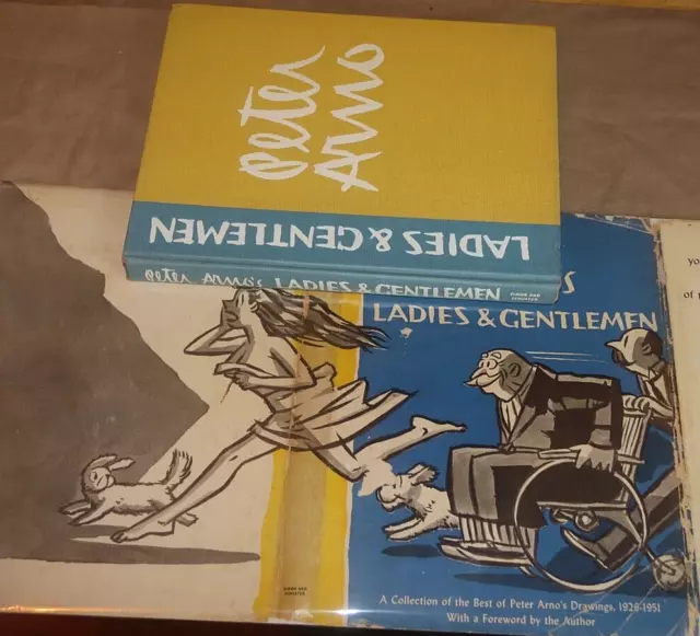 PETER ARNO LADIES & GENTLEMEN Cartoon Drawings 1926-1951 HC/DJ