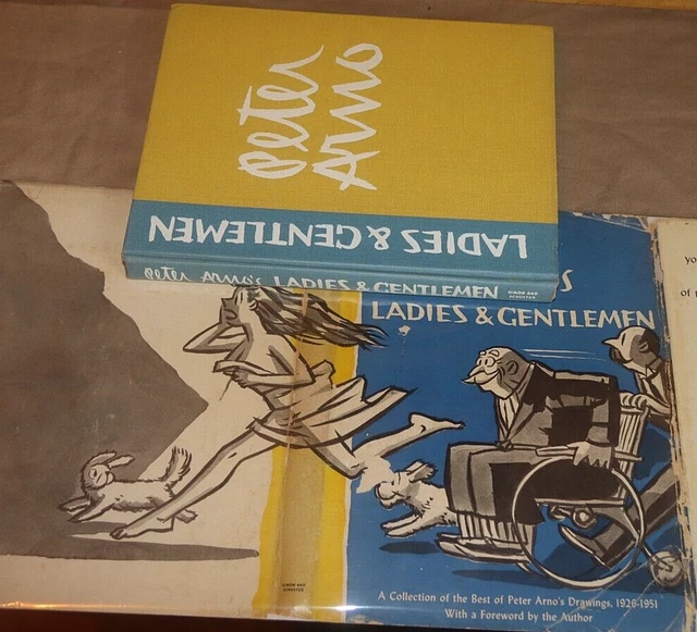 PETER ARNO LADIES & GENTLEMEN Cartoon Drawings 1926-1951 HC/DJ