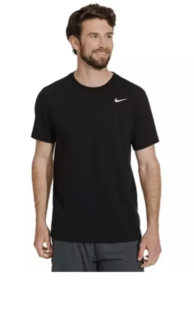 Nike Training Tee T-Shirt Black Dri-Fit Mens 2Xl  Xxl Ar6029 010