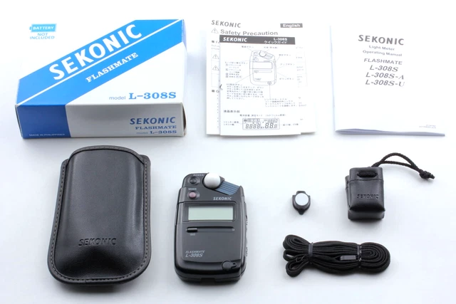 [Top MINT in Box w/Case] Sekonic L-308S Flashmate Digital Light Meter From JAPAN
