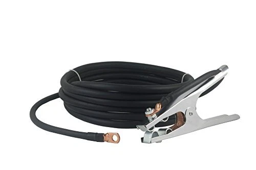 200 Amp Welding Ground Clamp Lead Assembly - Terminal Lug Connector - #2 AWG ...