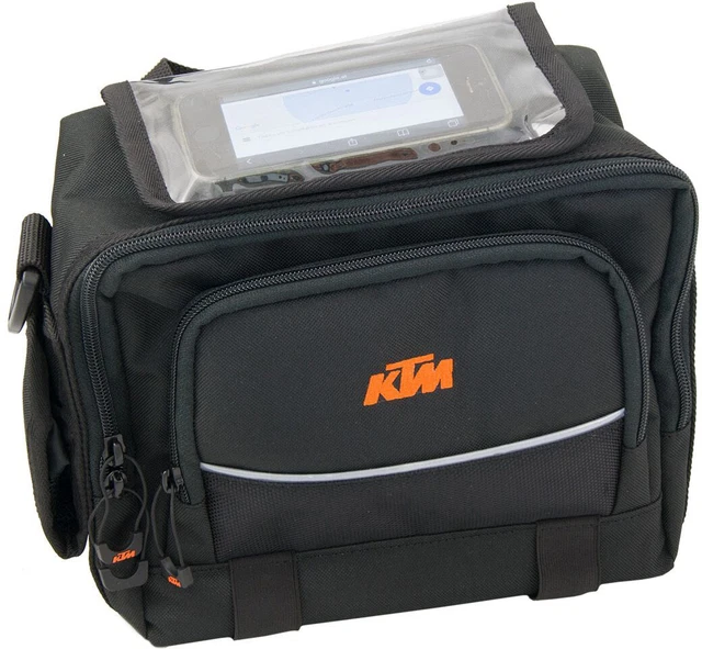KTM LENKERTASCHE HANDLEBAR Bag Bottle Fahrradtasche Fahrrad Klickfix E