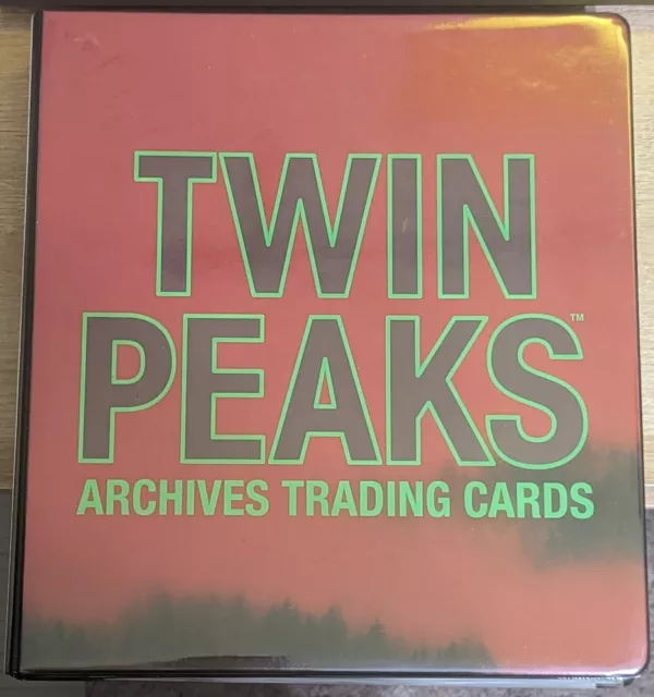 2019 Rittenhouse Twin Peaks Archives Binder Album With Exclusive P2 Promo Card