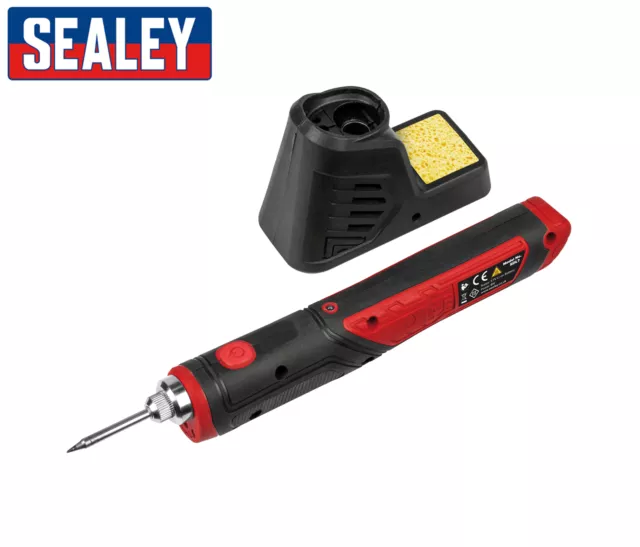 Sealey SDL7 Cordless Rechargable Soldering Iron Li-Ion - 450°C 25Sec Warm up