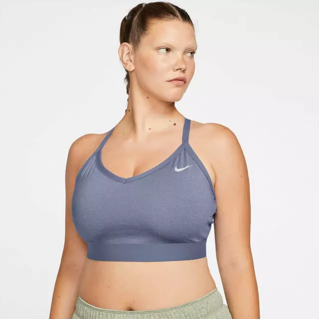 Nike Women's swoosh Indy Sports Bra Plus Size  3X 3xl xxxl  ASHEN slate Blue