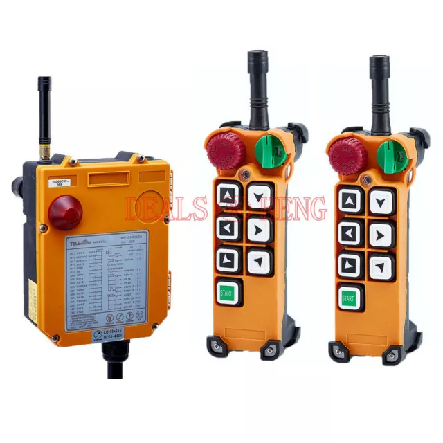 F24-6S Telecomando wireless radio gru a doppio trasmettitore 65~440