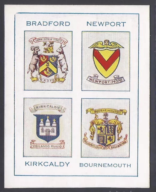 Thomson (Dc)-Football Towns 1931-#26- Bradford Newport Kirkcaldy Bournemouth