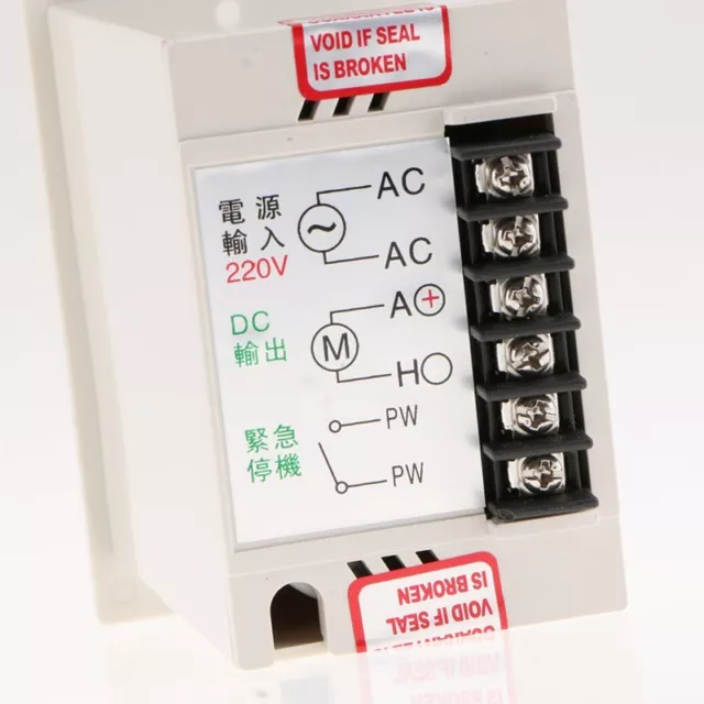 DC Motor Drehzahlregler AC Eingang 220V DC Ausgang 180V DC verstellbarer Regler 2