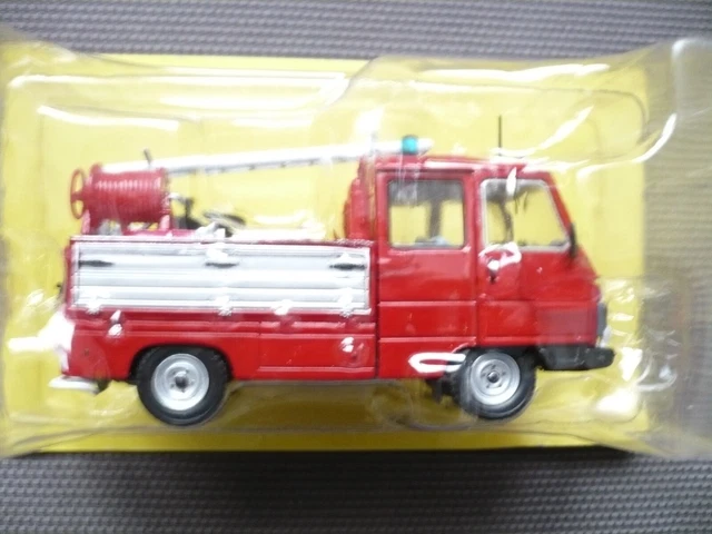 MVI Résine 1/43 - Peugeot P4 FF 4x4 DESAUTEL Pompiers (miniature De Collection)