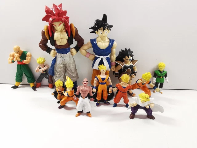 Lot De 19 Figurines Dragon Ball Z Vintage - Ancienne Collection, état D'usage