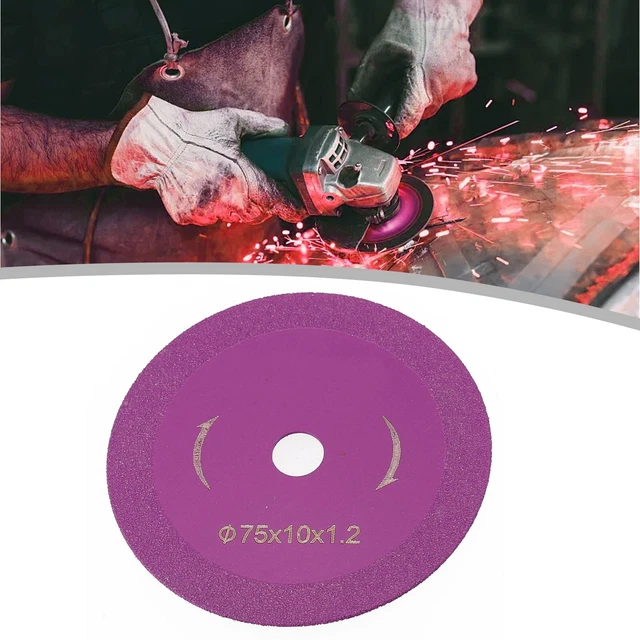 Nuovo pratico disco da taglio lama circolare pietra mulino angolare 1 pz 3 pollici