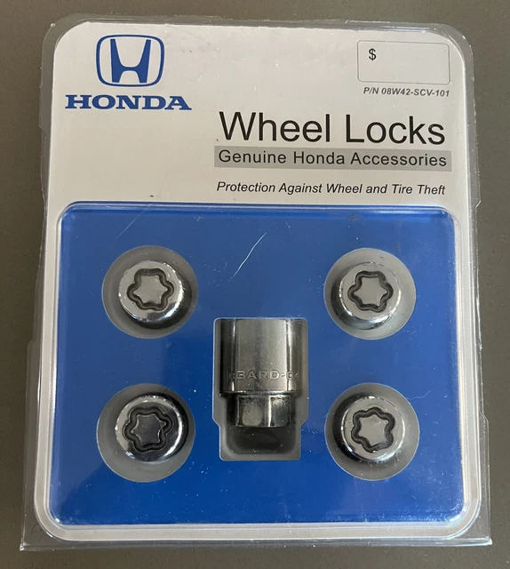 GENUINE HONDA WHEEL Lock Set OEM 08W42SCV101 20.00 PicClick