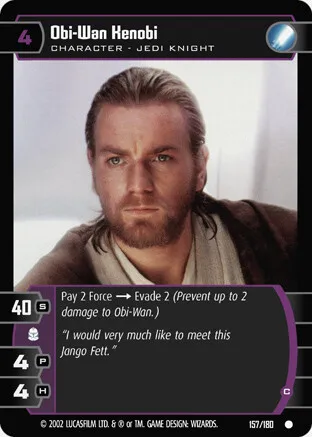 Obi-Wan Kenobi (C) - Attack of the Clones - Star Wars TCG