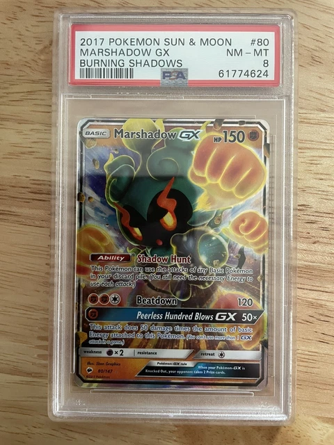 80/147 Marshadow GX Brennende Schatten PSA 8
