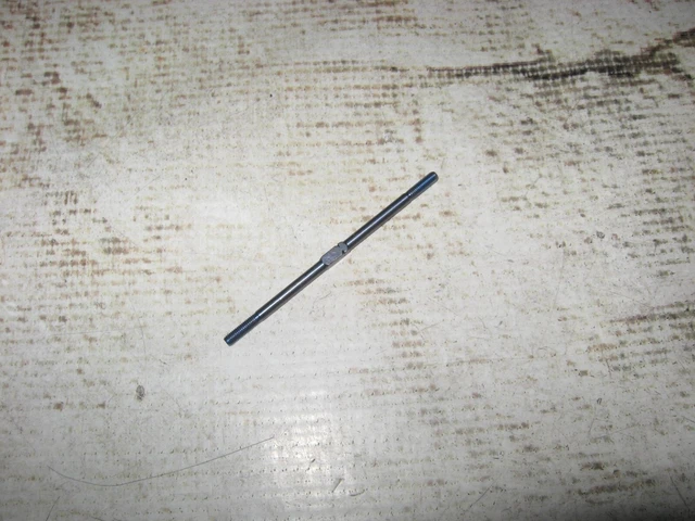 Vintage RC Associated T4 Tie Rod Titanium Blue Factory (1) Used 72 mm