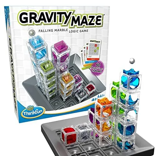 ThinkFun Gravity Maze Marble Run Brain Game and STEM Toy for Boys and Girls