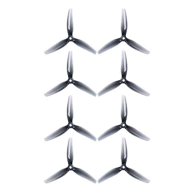 4Pairs HQ Ethix S5 Prop 5X4X3 5040 5inch 3-Blade Propeller CW CCW for FPV Drone