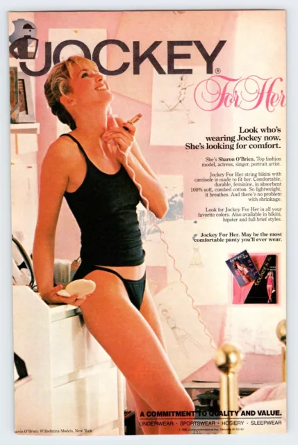 1990's JOCKEY -Women's Underwear Panties Briefs Magazine Vintage
