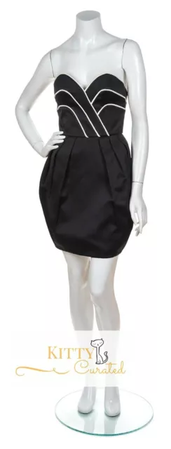 Lanvin Vintage 1980's Cocktail Dress - Designer - Must See! - Size FR36