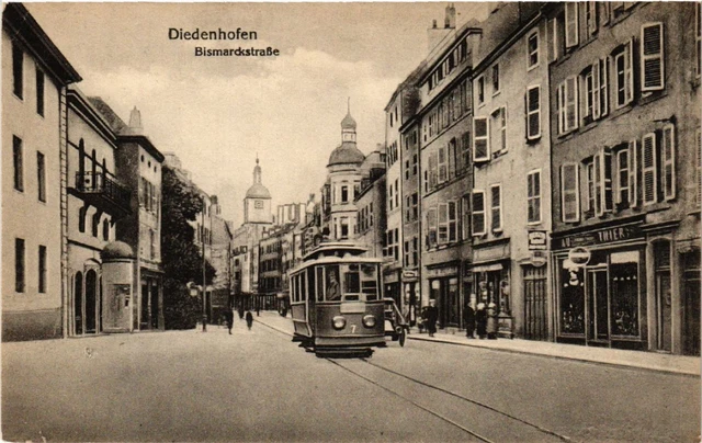 CPA AK DIEDENHOFEN Bismarckstrasse (454759)