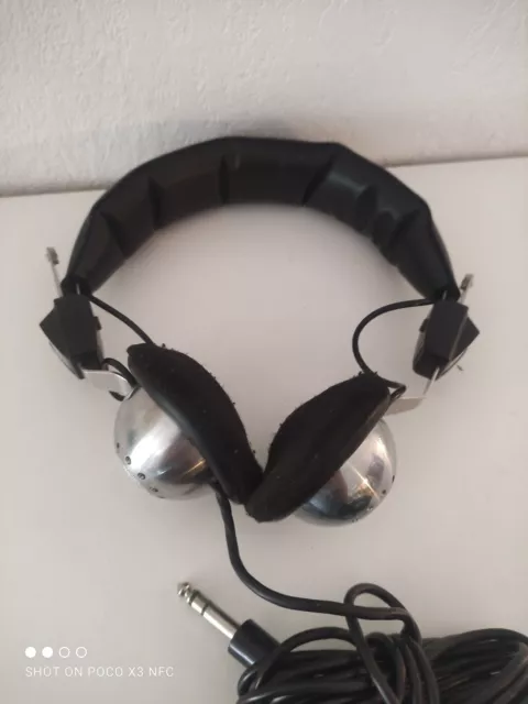 Rare Rétro Vintage JVC HP-150 Casque Fil Jack Plug-Old School DJ