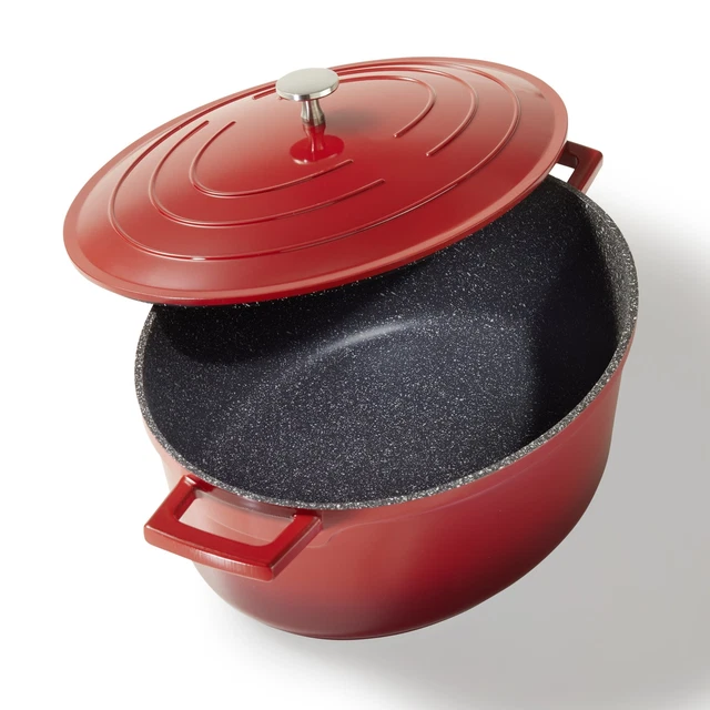 Stoneline Bräter Induktion 32 cm, Bräter mit Deckel