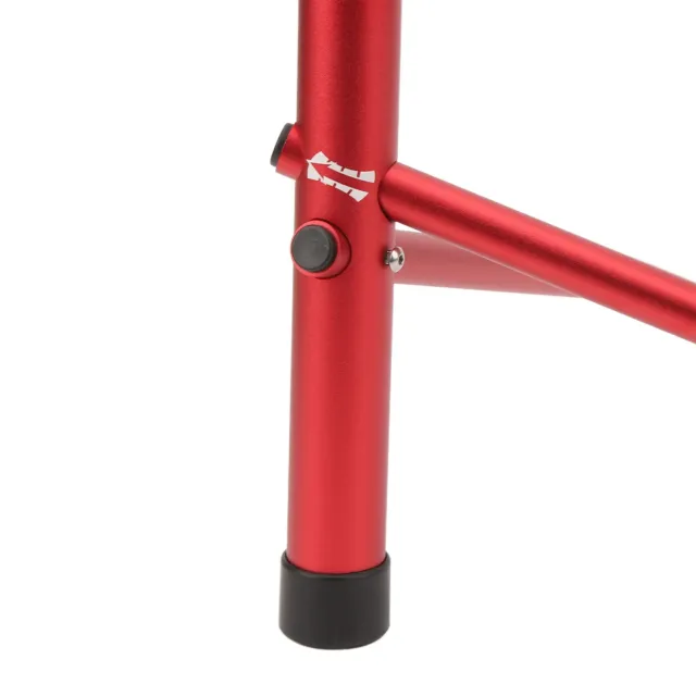 (Red)Bike Floor Parking Stand 44lb Bearing Environmental Protection Stable